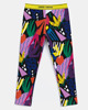 legginsy i getry dla dziewczynki Legginsy bawełniane w kolorowe wzory