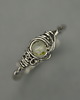 pierścionki - różne Pierścionek regulowany prehnit wire wrapping