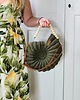 torby na ramię Torba muszla z sznurka bawełnianego na ramię " Seashell Bag" khaki