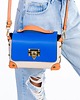 torby na ramię Torebka Skórzana - 3 kolory  - crossbody , ozdobne nity (7045)