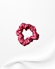 gumki do włosów Jedwabna scrunchie gumka frotka mini różowa