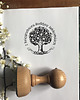 stemple Drzewo Jabłoń personalizowany stempel Ex Libris