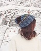 czapki damskie Zimowa czapka  z wełną beanie melanż