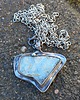 wisiory Surowy larimar - wisiorek