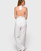 spodnie materiałowe damskie Spodnie Bali White