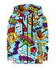 bluzy dla chłopców Bluza Zamek Chłopiec DR.CROW Komiks Blue