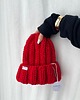 czapki damskie Gruba wełniana czapka beanie 100% wełna handmade
