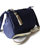 torby na ramię torebka  - navy blue&golden  -