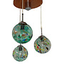 lampy wiszące Lampa wisząca vintage z lat 80