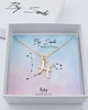 srebrne naszyjniki Naszyjnik pozłacany ryby znak zodiaku