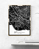 plakaty Plakat Gliwice mapa