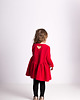 sukienki dla dziewczynki Marszczona sukienka czerwona