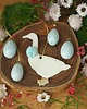 ozdoby wielkanocne Zawieszki/ dekoracje wielkanocne / jajka / gąska