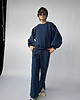bluza bez kaptura damska Bluza Enjoyable navy blue