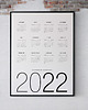 kalendarze i plannery Plakat - Kalendarz 2022 typo