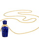 złote naszyjniki Naszyjnik perfumetka lapis lazuli - aromaterapia