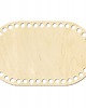 akcesoria różne Baza Dno do koszyczka OWALNA 25x15 cm Spód do torebki na szydełku OWAL