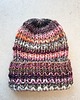 czapki damskie Czapka zimowa beanie Aurora Fiolety róże