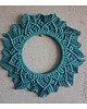 makramy Makrama Mandala Turkus boho decor