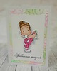 kartki scrapbooking Kartka okolicznościowa z Magnolią
