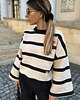 bluza bez kaptura damska Jazz Fusion / bluza bawełniana z szerokimi rękawami