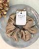 gumki do włosów Gumka scrunchie wieczór panieński Team Bride wzór 5