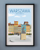 plakaty Plakat WARSZAWA STARE MIASTO