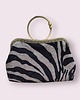 torebki do ręki Amanda szara zebra