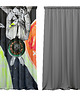 zasłony Zasłony artystyczne zaciemniające 2 szt  Mural