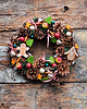 wianki bożonarodzeniowe Świąteczny wianek naturalny
