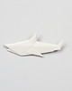 biżuteria męska Broszka Porcelanowa Origami Rekin