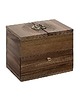 pojemniki na biżuterię Kuferek na Biżuterię Drewniany Szkatułka na Biżuterię Mia