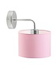 lampy do pokoju dziecka Minimalistyczny kinkiet do pokoju dziecka AURORA KIDS w różowym kolorze
