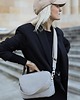 torebki mini Listonoszka MELODY Crossbody kaszmirowy szary