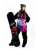 bluza z kapturem damska Damska Bluza Snowboard DR.CROW Galaxy