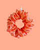 gumki do włosów Gumka jedwabna, scrunchie, frotka jasny łosoś MIDI