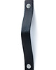 gałki do mebli Skórzany uchwyt meblowy COLORISO BLACK WOOD P