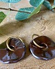 kolczyki ceramiczne Delikatne kolczyki z ceramiki greckiej