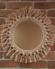 lustra stojące i wiszące Lustro boho juta  50 cm