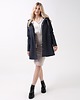 płaszcze damskie VANNSKJOLD płaszcz przeciwdeszczowy GRACE navy blue