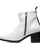 botki damskie BOHEMA Swan No.1 LIGHT WHITE