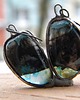 kolczyki wire wrapping Mar Tirreno  -  kolczyki