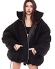 kurtki damskie Kurtka typu bomber teddy mocca