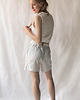 szorty damskie Szorty -  lniany muslin