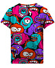 t-shirty dla chłopców T-shirt Boy DR.CROW Colorful Monsters