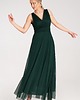 sukienki maxi damskie Elegancka kopertowa sukienka maxi na ramiączkach na wesele - M1186