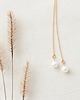 kolczyki - inne Rita Pearl Threader Earrings