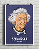 plakaty Wisława Szymborska - plakat fine art