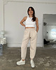 spodnie dresowe damskie Spodnie Cool light mocca melange