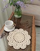 podkładki do kuchni Podkładka szydełkowa 27cm
